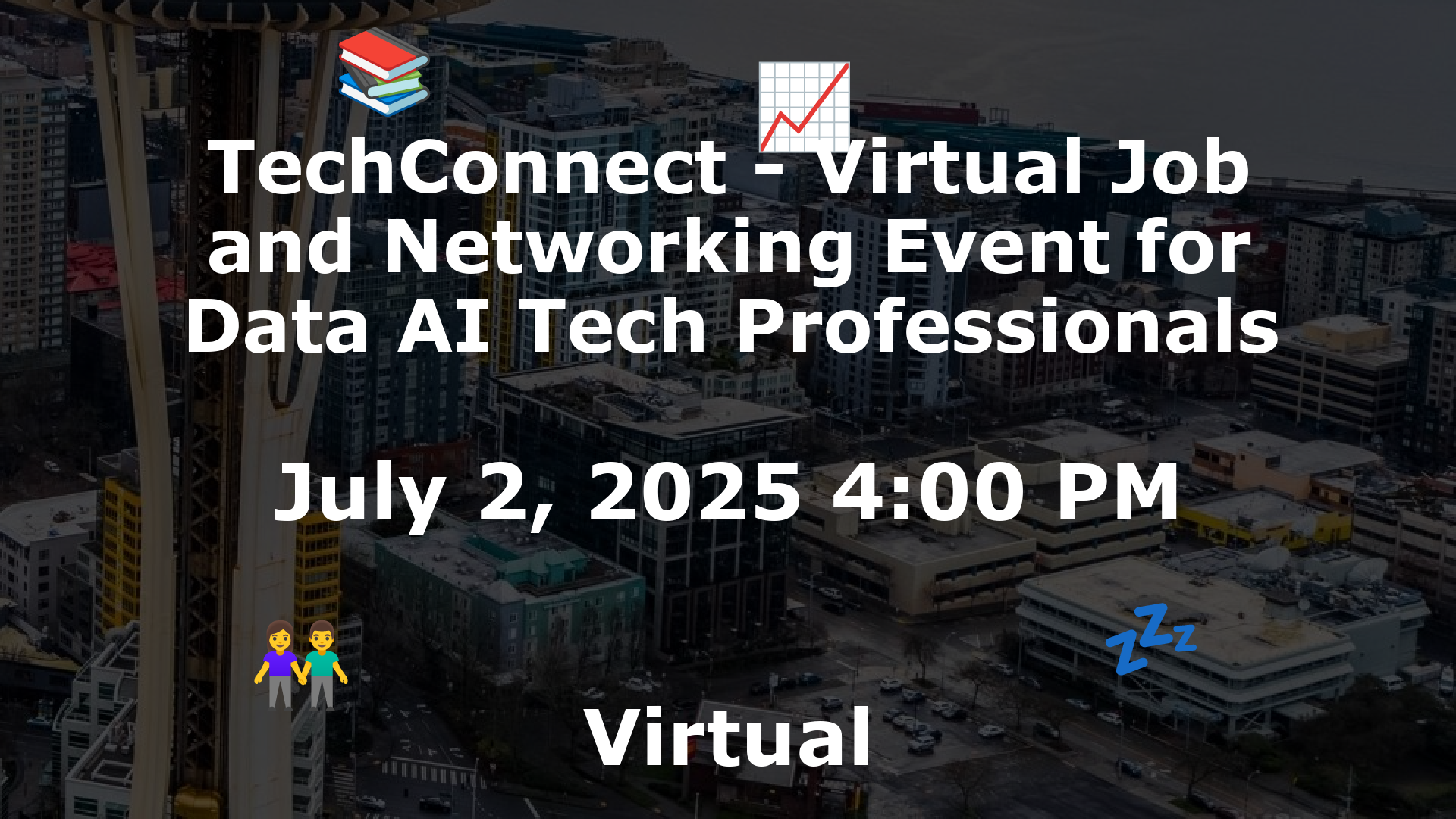 TechConnect - Virtual Job and Networking Event for Data AI Tech Professionals event image